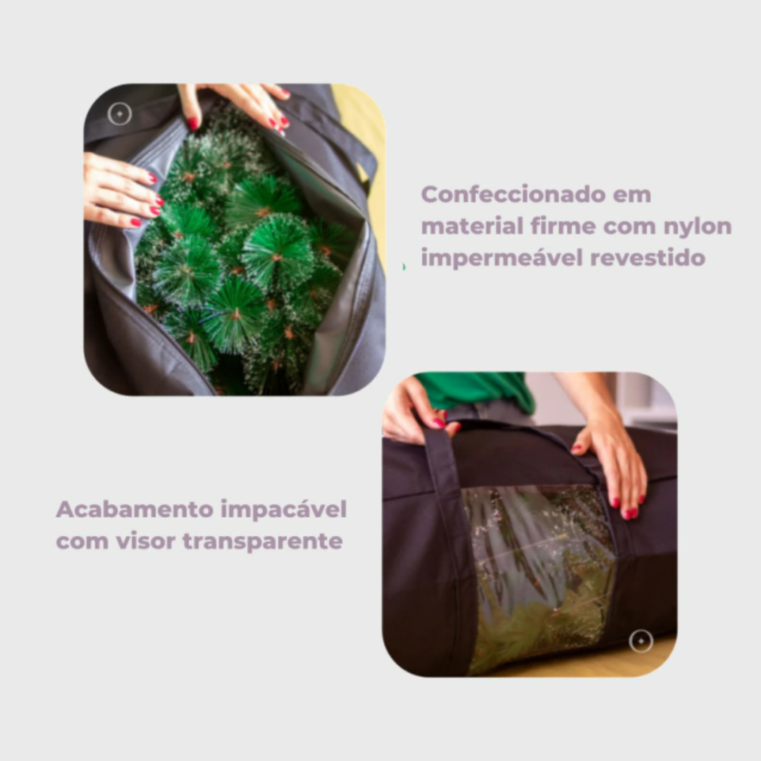 Bag organizadora para árvore de natal basic